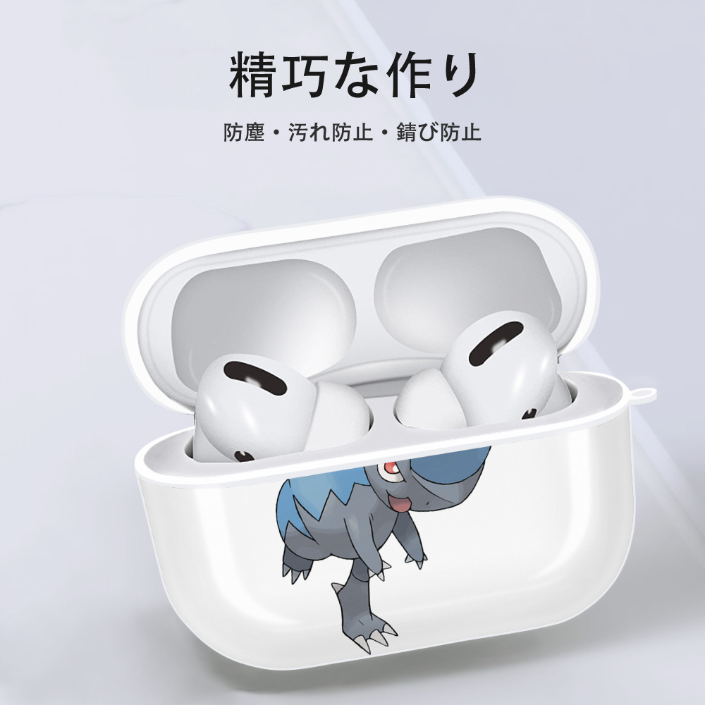 ポケットモンスター Pokémon 【AirPods Pro用】ハードシェル保護ケース 耐衝撃・防指紋・カラビナ付き商品仕様