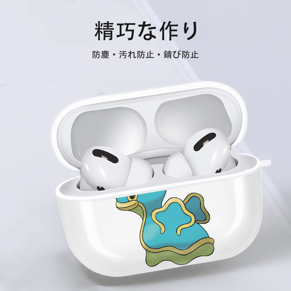 ポケットモンスター Pokémon 【AirPods Pro用】ハードシェル保護ケース 耐衝撃・防指紋・カラビナ付き商品仕様