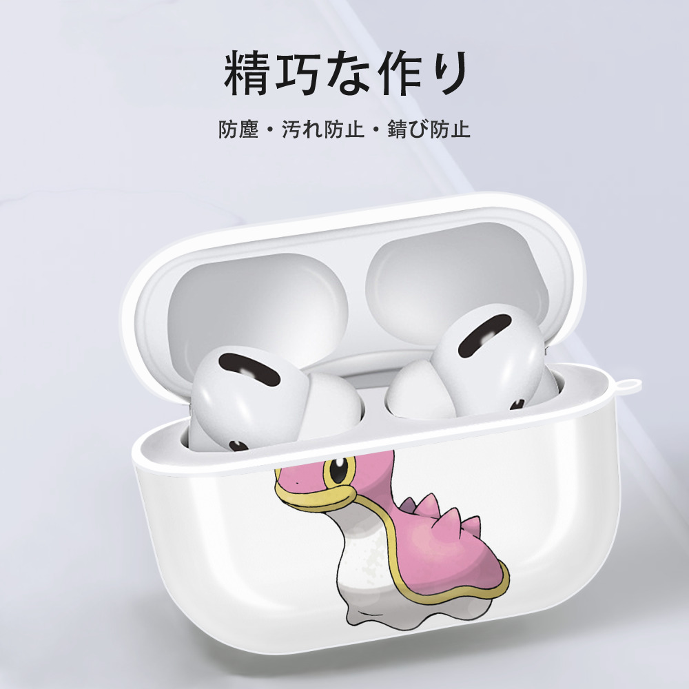 ポケットモンスター Pokémon 【AirPods Pro用】ハードシェル保護ケース 耐衝撃・防指紋・カラビナ付き商品仕様