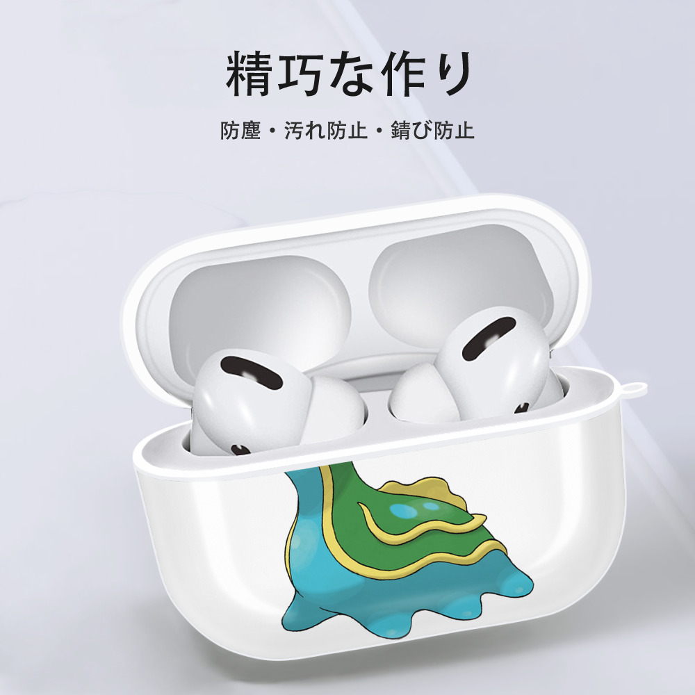 ポケットモンスター Pokémon 【AirPods Pro用】ハードシェル保護ケース 耐衝撃・防指紋・カラビナ付き商品仕様
