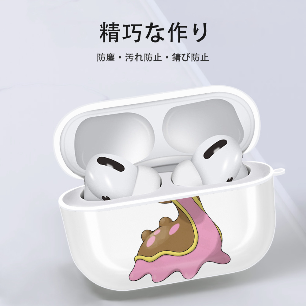 ポケットモンスター Pokémon 【AirPods Pro用】ハードシェル保護ケース 耐衝撃・防指紋・カラビナ付き商品仕様