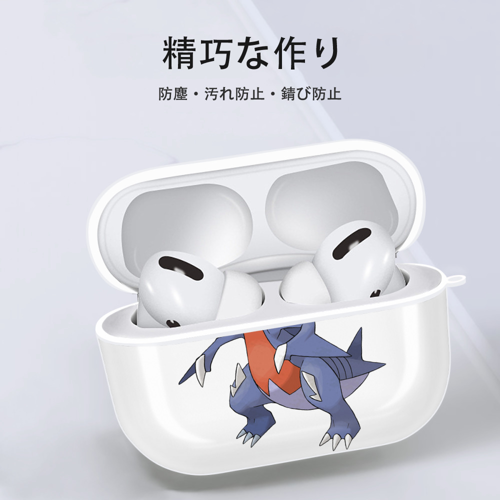 ポケットモンスター Pokémon 【AirPods Pro用】ハードシェル保護ケース 耐衝撃・防指紋・カラビナ付き商品仕様
