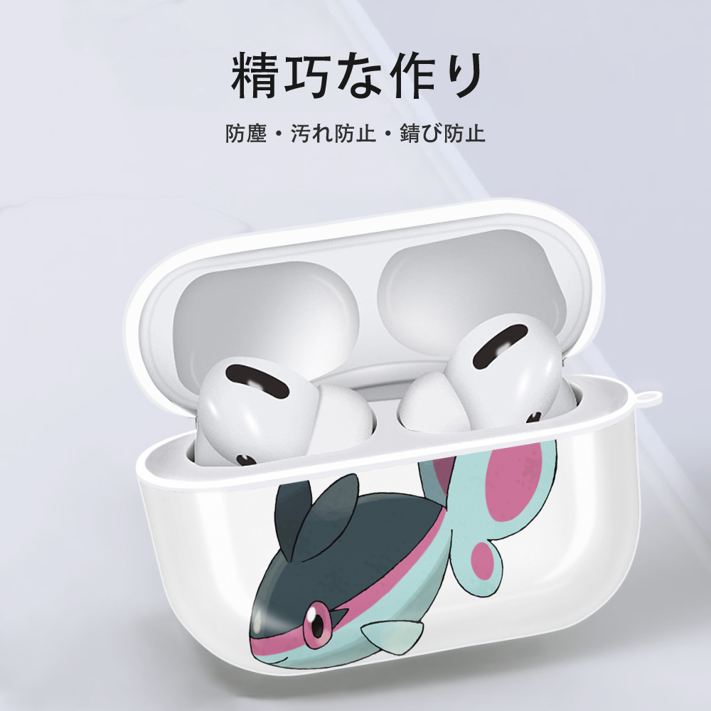 ポケットモンスター Pokémon 【AirPods Pro用】ハードシェル保護ケース 耐衝撃・防指紋・カラビナ付き商品仕様