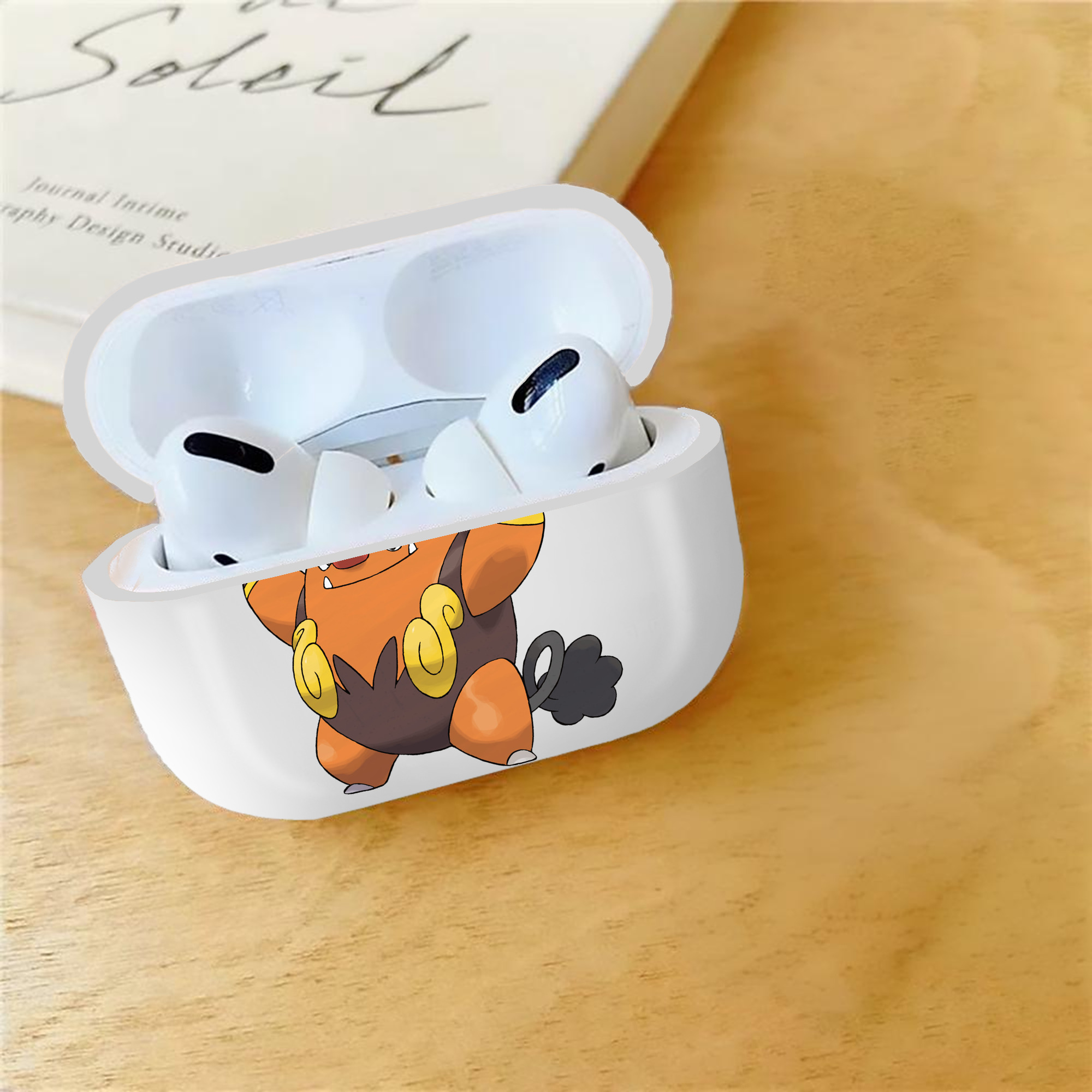 ポケットモンスター Pokémon 【AirPods Pro用】ハードシェル保護ケース 耐衝撃・防指紋・カラビナ付き商品仕様
