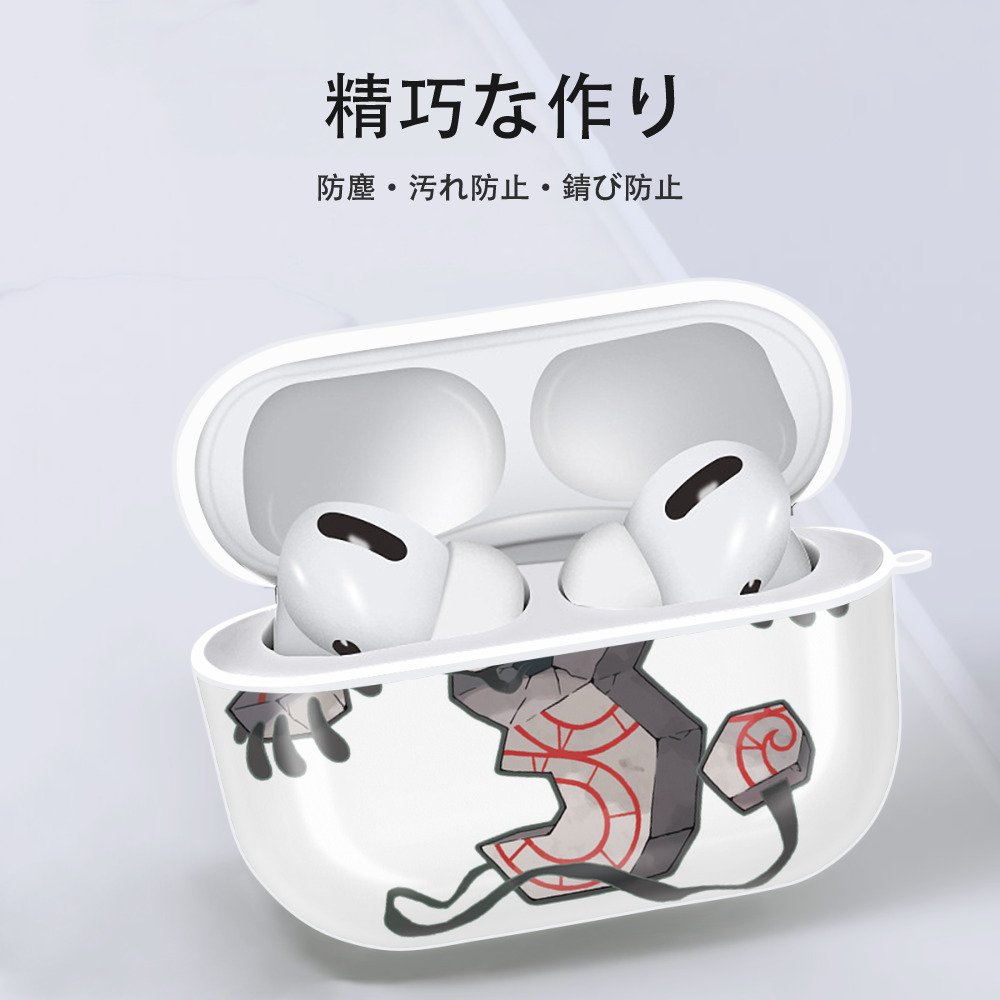 ポケットモンスター Pokémon 【AirPods Pro用】ハードシェル保護ケース 耐衝撃・防指紋・カラビナ付き商品仕様