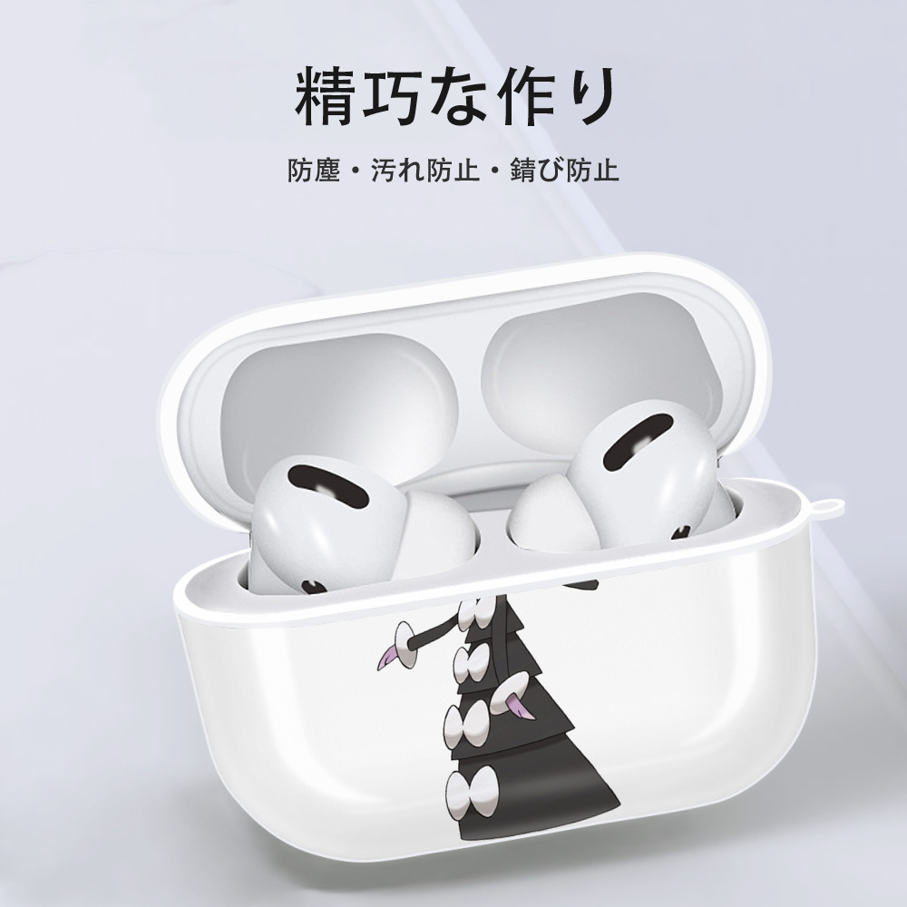 ポケットモンスター Pokémon 【AirPods Pro用】ハードシェル保護ケース 耐衝撃・防指紋・カラビナ付き商品仕様