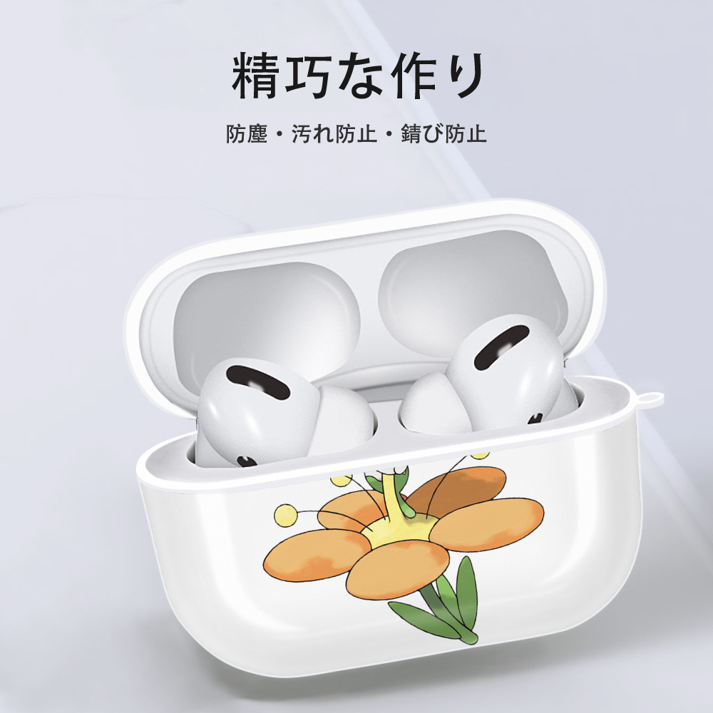 ポケットモンスター Pokémon 【AirPods Pro用】ハードシェル保護ケース 耐衝撃・防指紋・カラビナ付き商品仕様