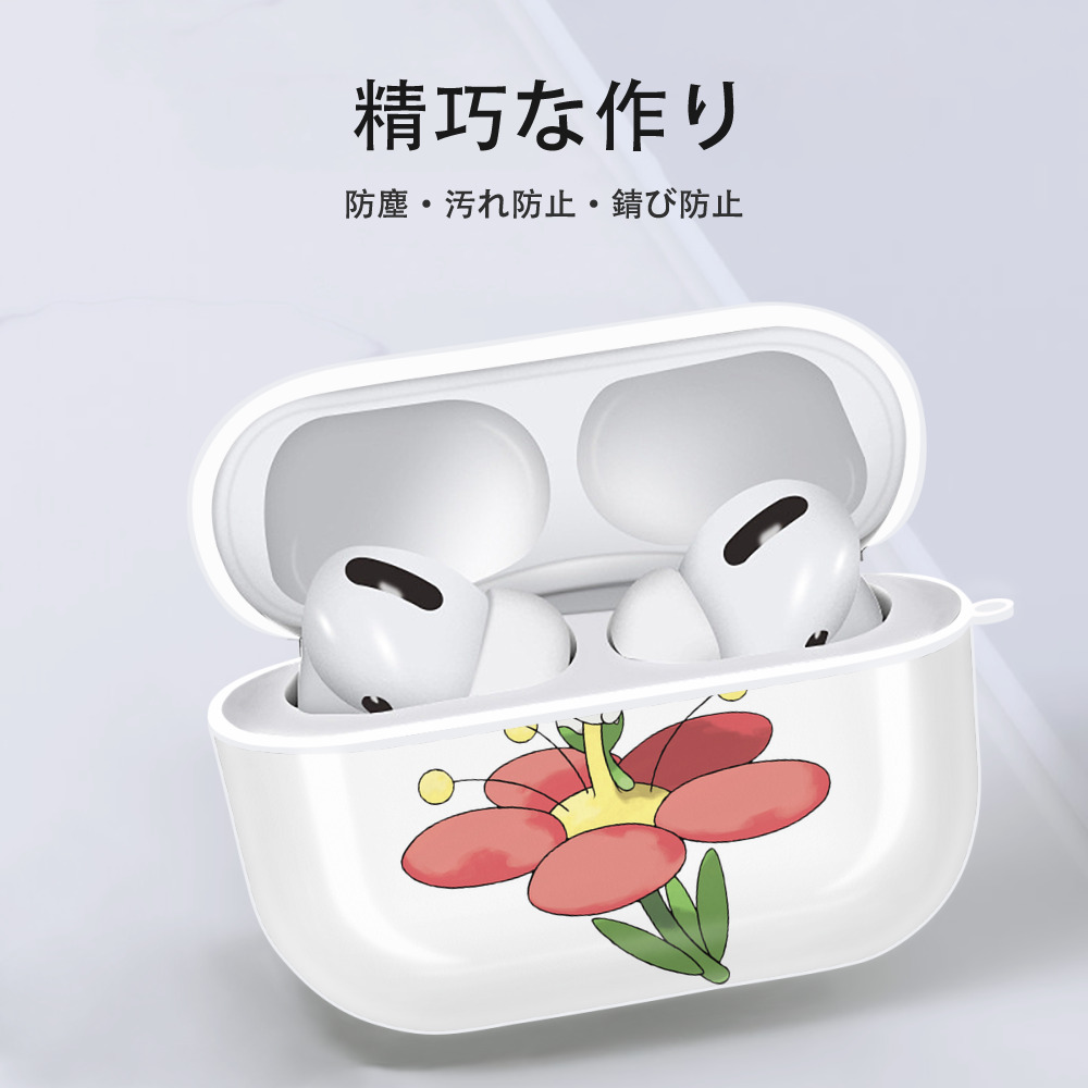 ポケットモンスター Pokémon 【AirPods Pro用】ハードシェル保護ケース 耐衝撃・防指紋・カラビナ付き商品仕様