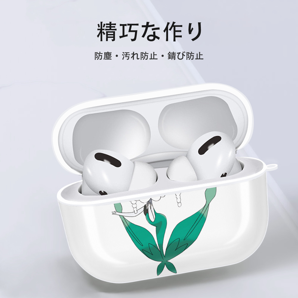ポケットモンスター Pokémon 【AirPods Pro用】ハードシェル保護ケース 耐衝撃・防指紋・カラビナ付き商品仕様