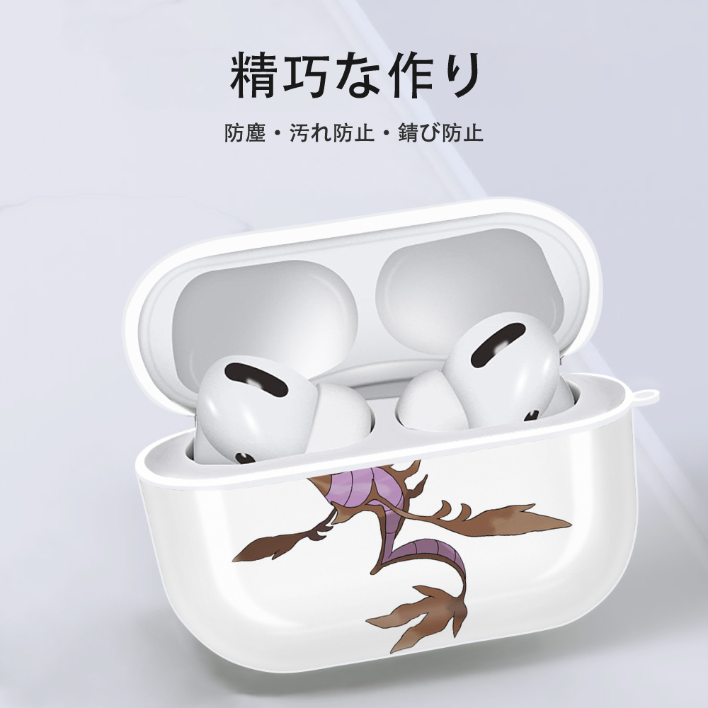 ポケットモンスター Pokémon 【AirPods Pro用】ハードシェル保護ケース 耐衝撃・防指紋・カラビナ付き商品仕様