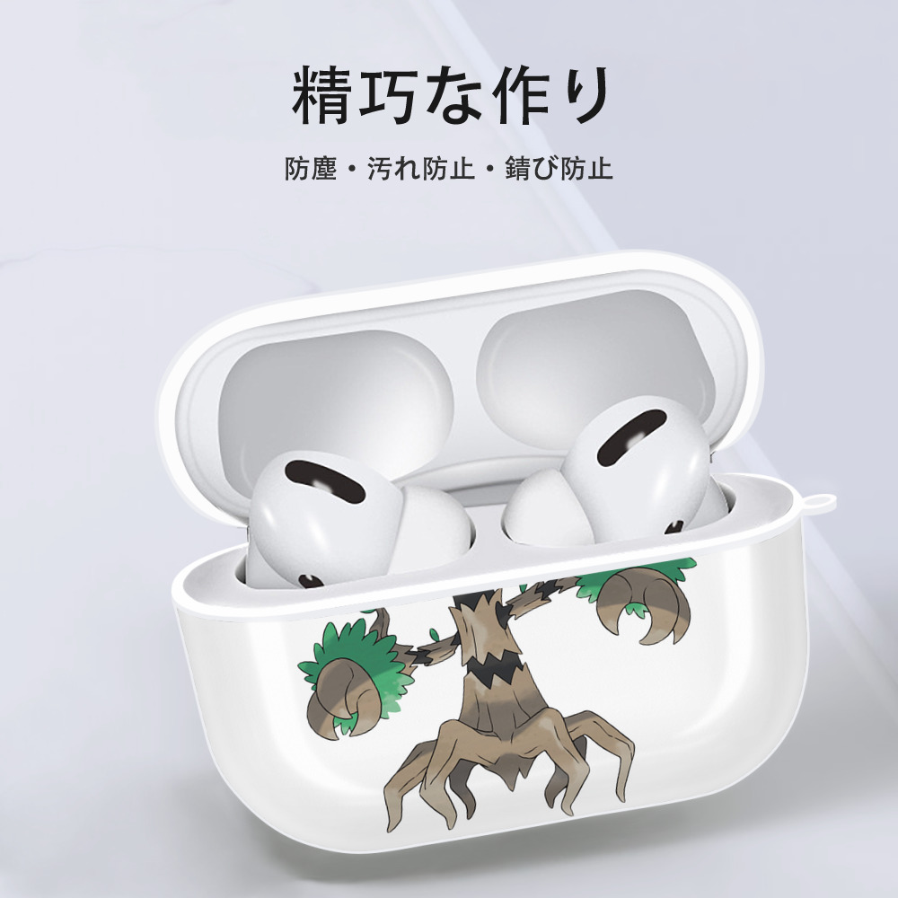 ポケットモンスター Pokémon 【AirPods Pro用】ハードシェル保護ケース 耐衝撃・防指紋・カラビナ付き商品仕様