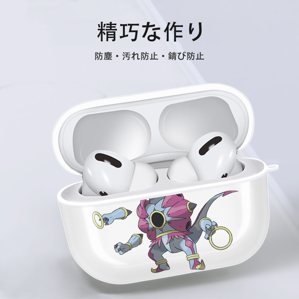 ポケットモンスター Pokémon 【AirPods Pro用】ハードシェル保護ケース 耐衝撃・防指紋・カラビナ付き商品仕様