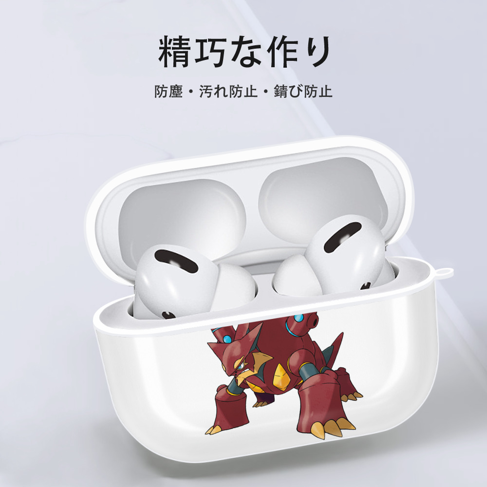 ポケットモンスター Pokémon 【AirPods Pro用】ハードシェル保護ケース 耐衝撃・防指紋・カラビナ付き商品仕様