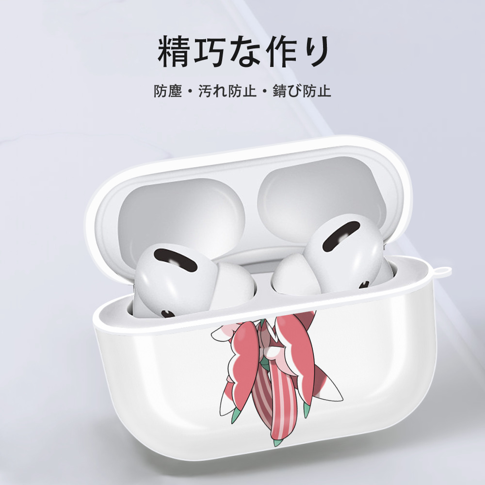ポケットモンスター Pokémon 【AirPods Pro用】ハードシェル保護ケース 耐衝撃・防指紋・カラビナ付き商品仕様