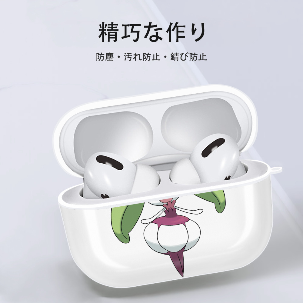 ポケットモンスター Pokémon 【AirPods Pro用】ハードシェル保護ケース 耐衝撃・防指紋・カラビナ付き商品仕様