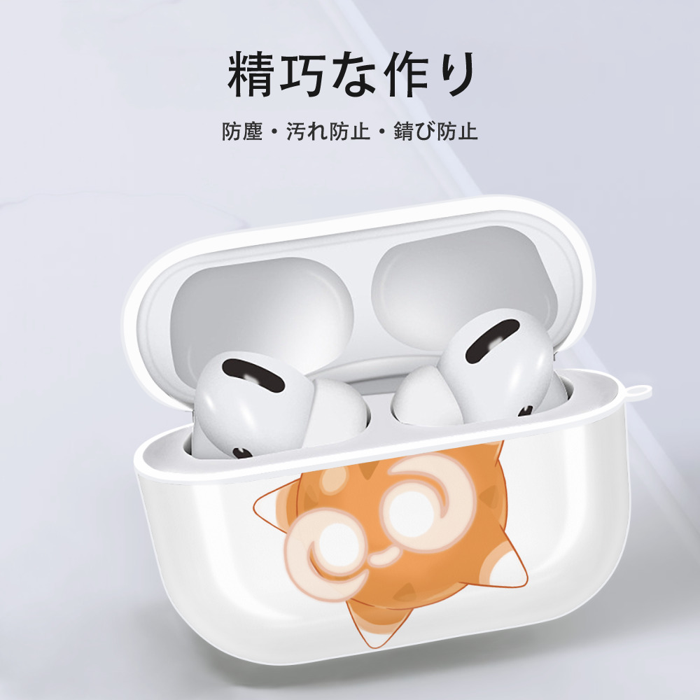 ポケットモンスター Pokémon 【AirPods Pro用】ハードシェル保護ケース 耐衝撃・防指紋・カラビナ付き商品仕様