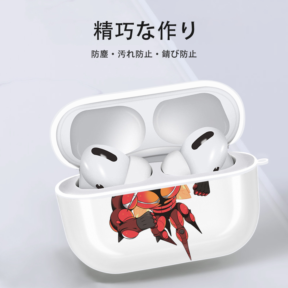 ポケットモンスター Pokémon 【AirPods Pro用】ハードシェル保護ケース 耐衝撃・防指紋・カラビナ付き商品仕様
