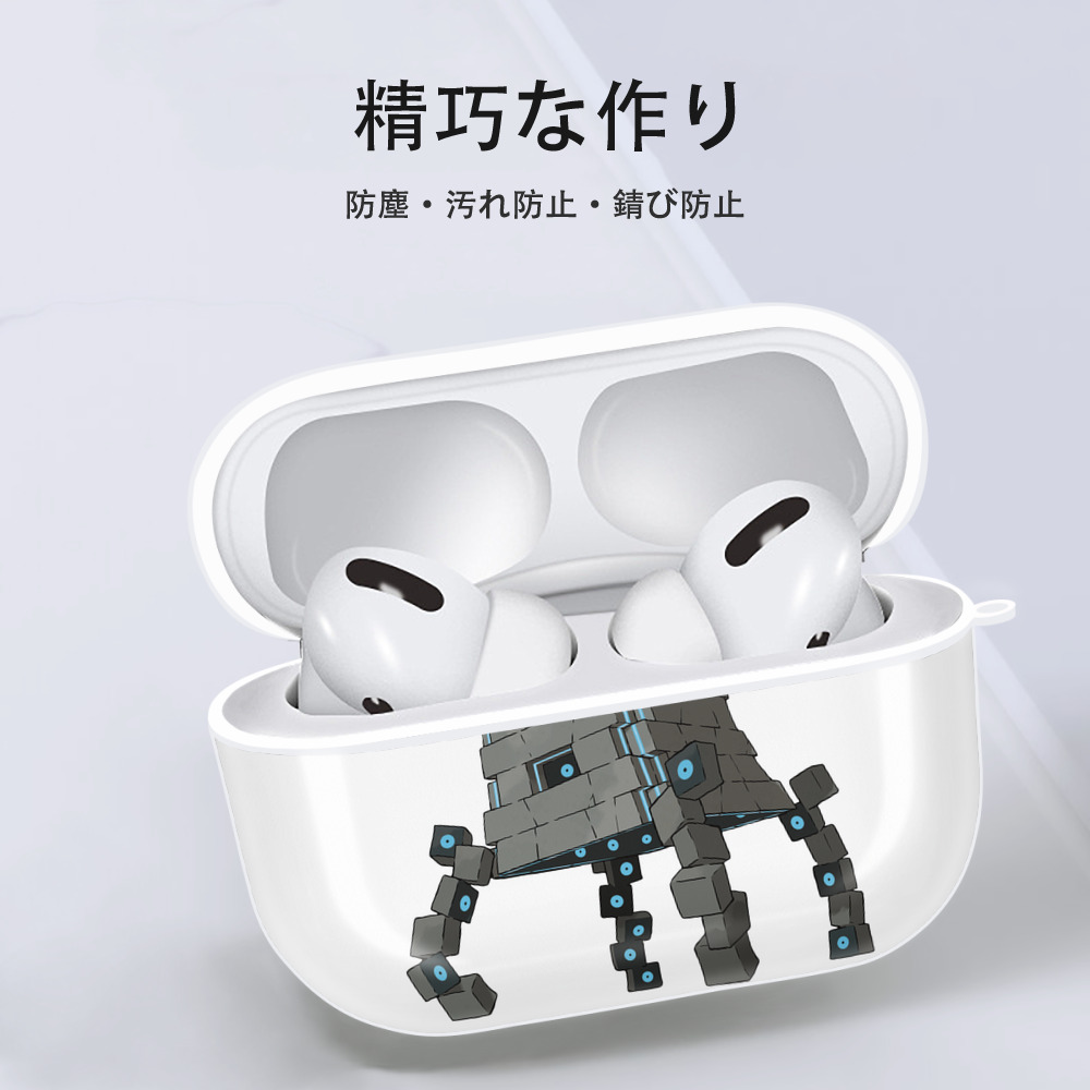ポケットモンスター Pokémon 【AirPods Pro用】ハードシェル保護ケース 耐衝撃・防指紋・カラビナ付き商品仕様