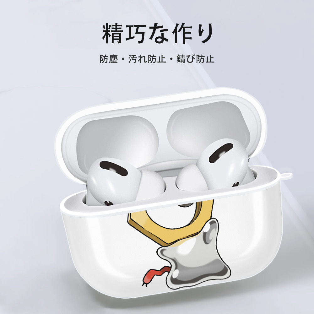 ポケットモンスター Pokémon 【AirPods Pro用】ハードシェル保護ケース 耐衝撃・防指紋・カラビナ付き商品仕様