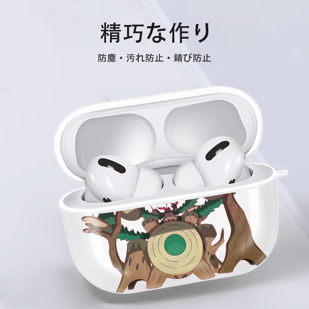 ポケットモンスター Pokémon 【AirPods Pro用】ハードシェル保護ケース 耐衝撃・防指紋・カラビナ付き商品仕様