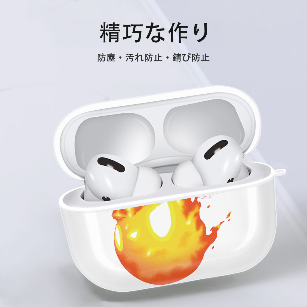 ポケットモンスター Pokémon 【AirPods Pro用】ハードシェル保護ケース 耐衝撃・防指紋・カラビナ付き商品仕様