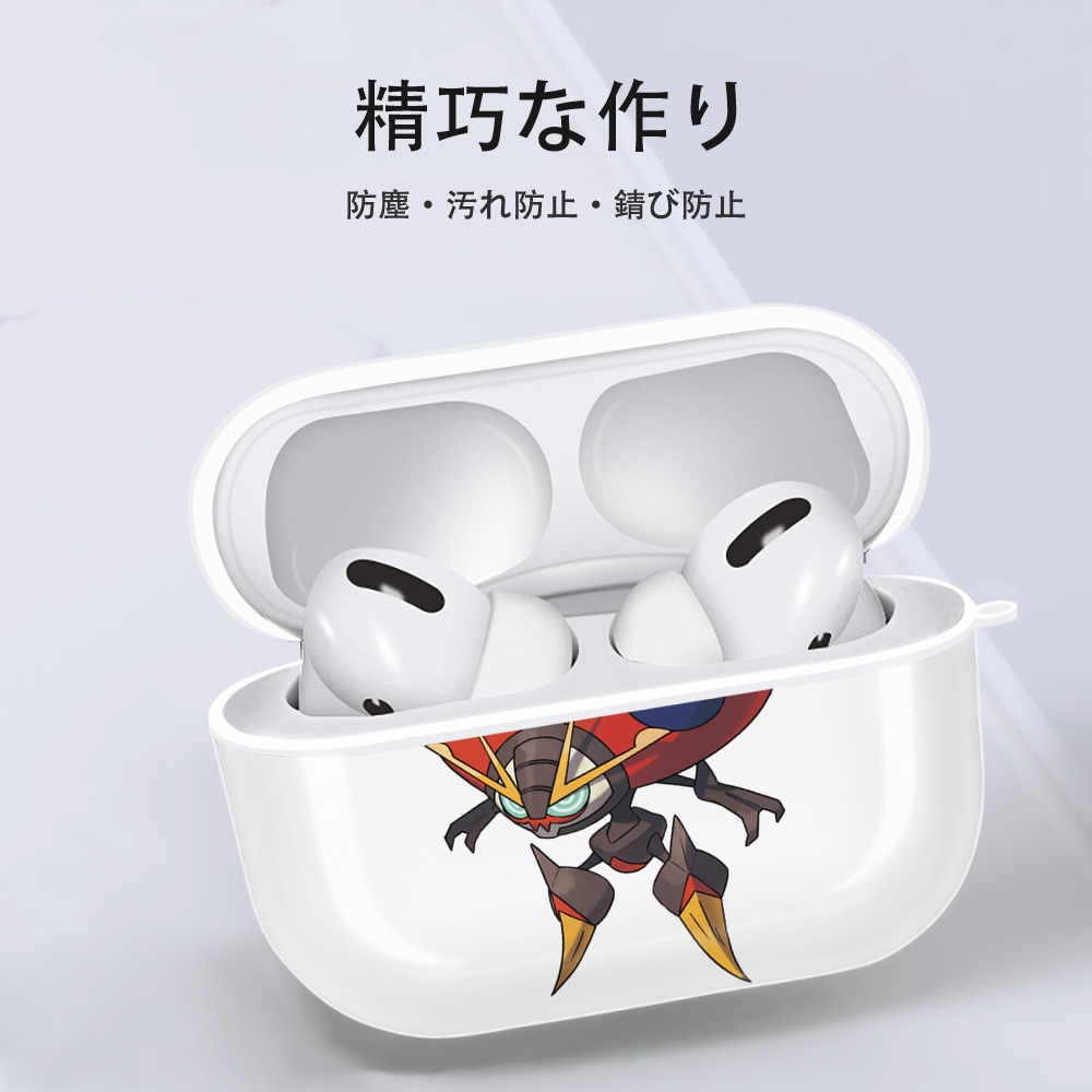 ポケットモンスター Pokémon 【AirPods Pro用】ハードシェル保護ケース 耐衝撃・防指紋・カラビナ付き商品仕様