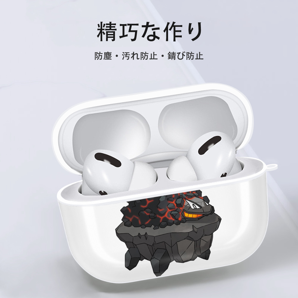 ポケットモンスター Pokémon 【AirPods Pro用】ハードシェル保護ケース 耐衝撃・防指紋・カラビナ付き商品仕様