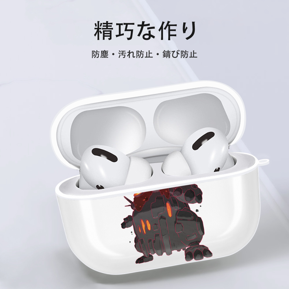 ポケットモンスター Pokémon 【AirPods Pro用】ハードシェル保護ケース 耐衝撃・防指紋・カラビナ付き商品仕様