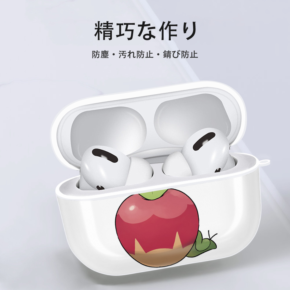 ポケットモンスター Pokémon 【AirPods Pro用】ハードシェル保護ケース 耐衝撃・防指紋・カラビナ付き商品仕様