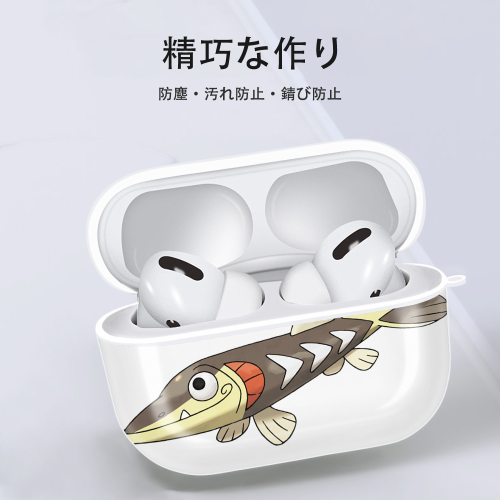 ポケットモンスター Pokémon 【AirPods Pro用】ハードシェル保護ケース 耐衝撃・防指紋・カラビナ付き商品仕様