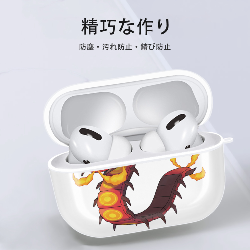 ポケットモンスター Pokémon 【AirPods Pro用】ハードシェル保護ケース 耐衝撃・防指紋・カラビナ付き商品仕様