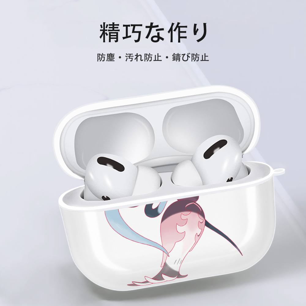 ポケットモンスター Pokémon 【AirPods Pro用】ハードシェル保護ケース 耐衝撃・防指紋・カラビナ付き商品仕様
