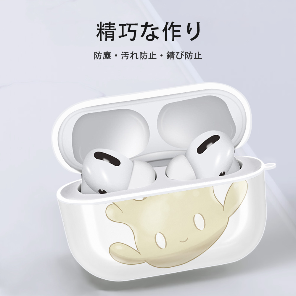 ポケットモンスター Pokémon 【AirPods Pro用】ハードシェル保護ケース 耐衝撃・防指紋・カラビナ付き商品仕様