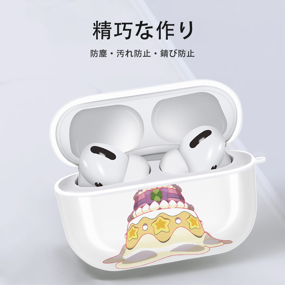 ポケットモンスター Pokémon 【AirPods Pro用】ハードシェル保護ケース 耐衝撃・防指紋・カラビナ付き商品仕様