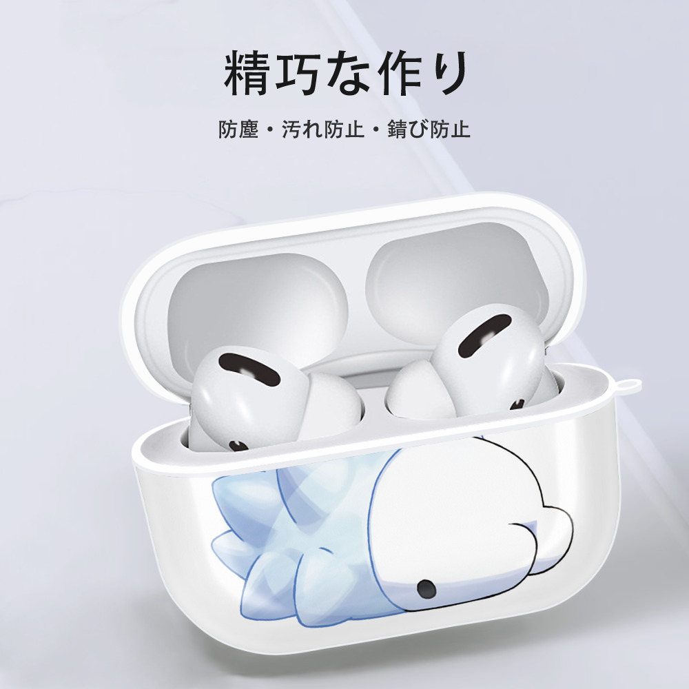 ポケットモンスター Pokémon 【AirPods Pro用】ハードシェル保護ケース 耐衝撃・防指紋・カラビナ付き商品仕様