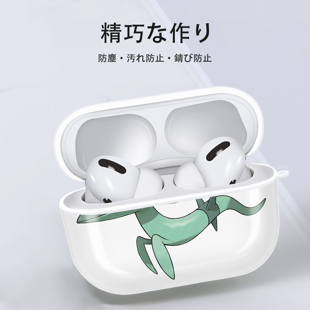 ポケットモンスター Pokémon 【AirPods Pro用】ハードシェル保護ケース 耐衝撃・防指紋・カラビナ付き商品仕様