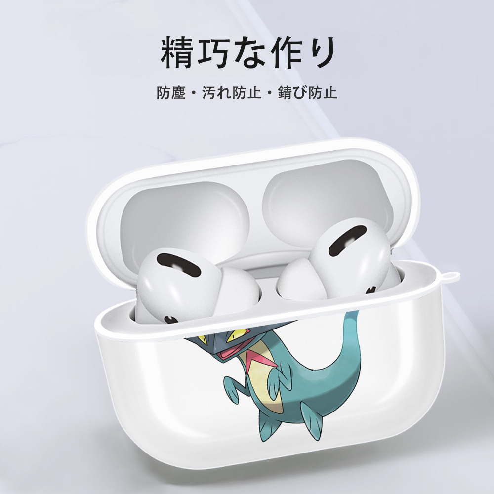 ポケットモンスター Pokémon 【AirPods Pro用】ハードシェル保護ケース 耐衝撃・防指紋・カラビナ付き商品仕様
