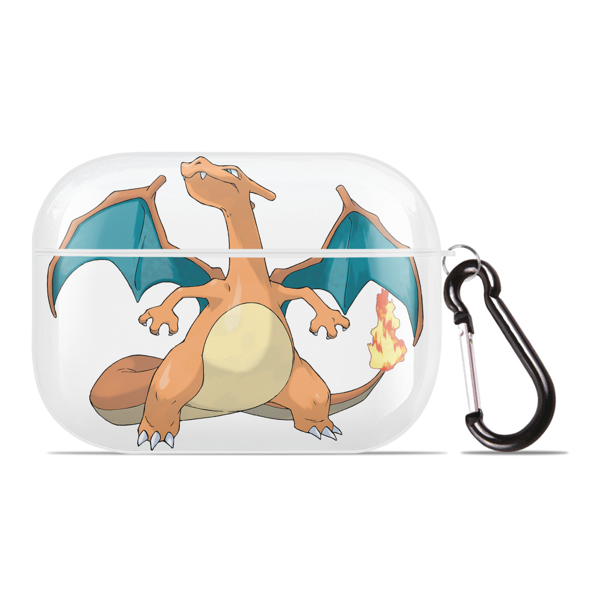 （画像用） ポケットモンスター Pokémon 【AirPods Pro用】ハードシェル保護ケース 耐衝撃・防指紋・カラビナ付き商品仕様