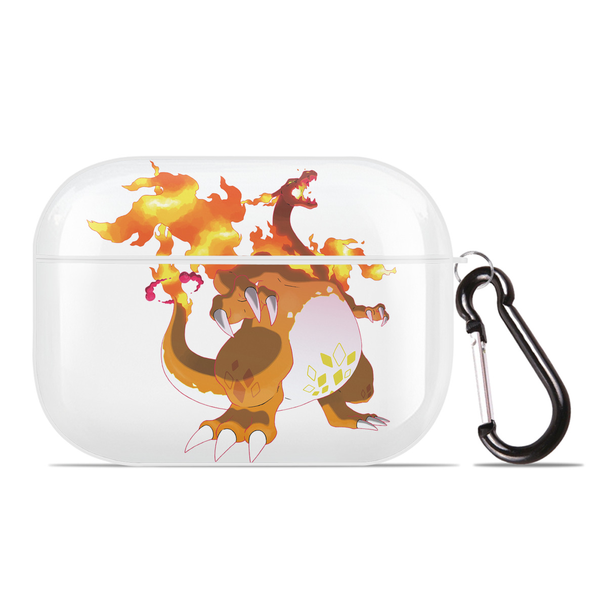 （画像用） ポケットモンスター Pokémon 【AirPods Pro用】ハードシェル保護ケース 耐衝撃・防指紋・カラビナ付き商品仕様