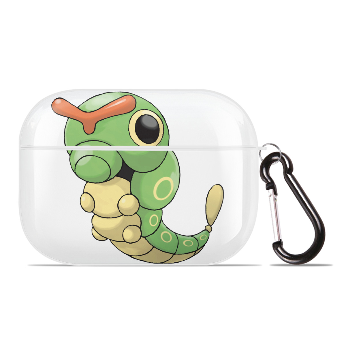 （画像用） ポケットモンスター Pokémon 【AirPods Pro用】ハードシェル保護ケース 耐衝撃・防指紋・カラビナ付き商品仕様