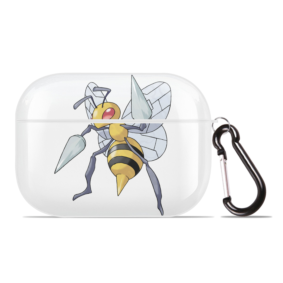 （画像用） ポケットモンスター Pokémon 【AirPods Pro用】ハードシェル保護ケース 耐衝撃・防指紋・カラビナ付き商品仕様