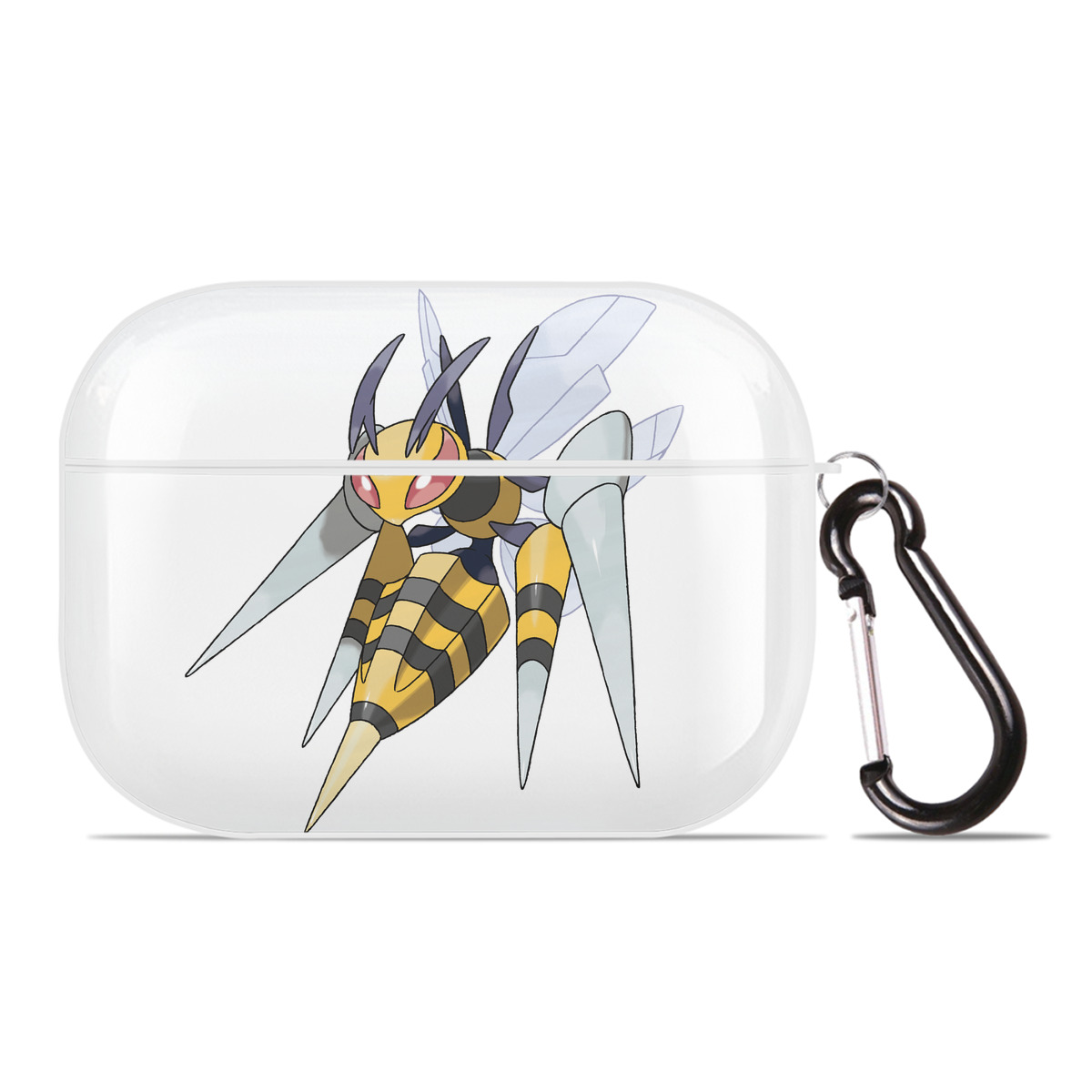 （画像用） ポケットモンスター Pokémon 【AirPods Pro用】ハードシェル保護ケース 耐衝撃・防指紋・カラビナ付き商品仕様