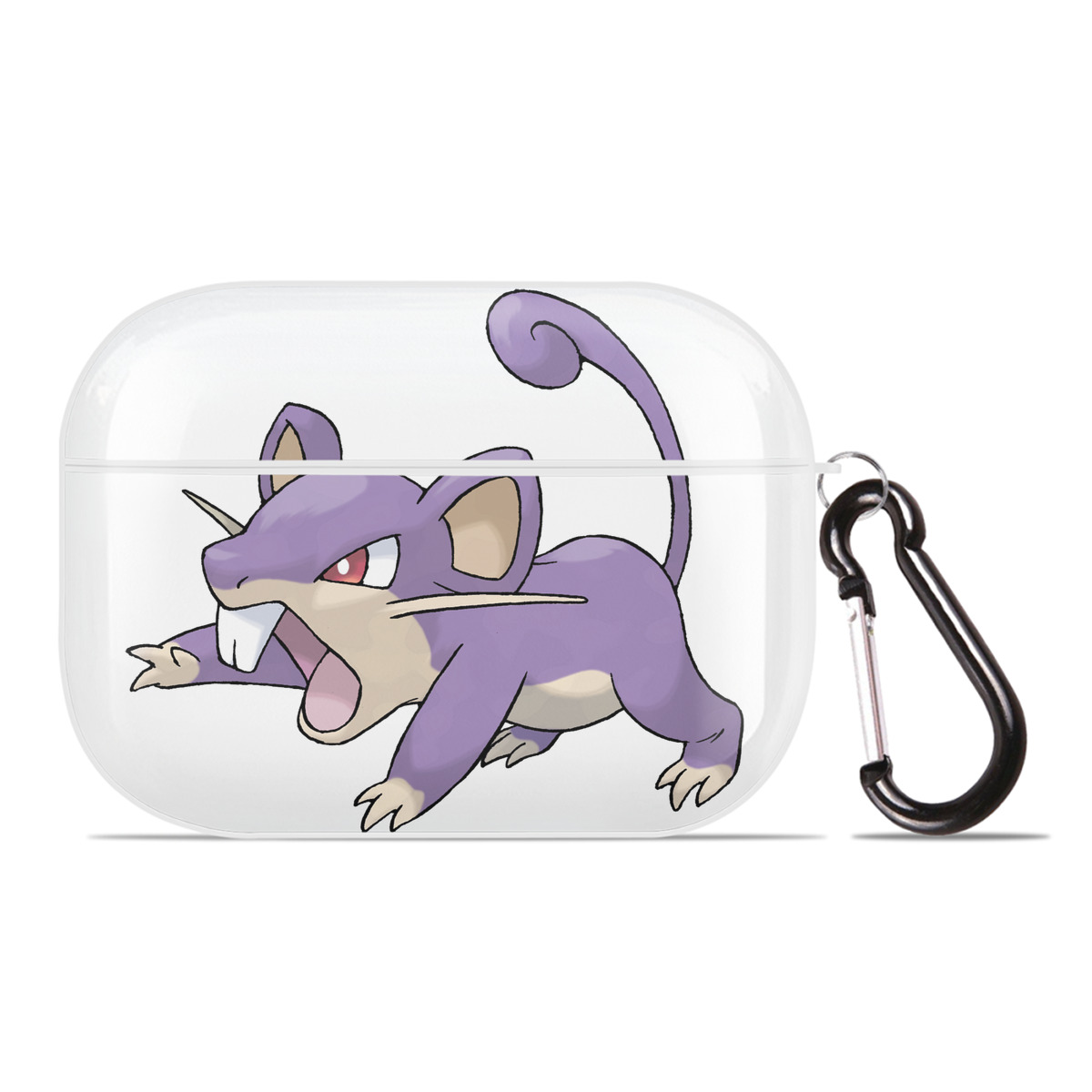 （画像用） ポケットモンスター Pokémon 【AirPods Pro用】ハードシェル保護ケース 耐衝撃・防指紋・カラビナ付き商品仕様
