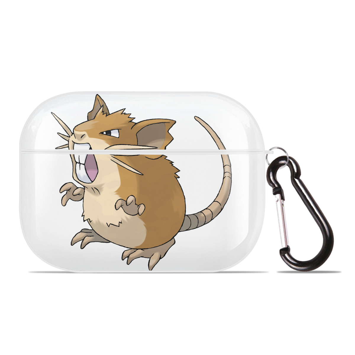 （画像用） ポケットモンスター Pokémon 【AirPods Pro用】ハードシェル保護ケース 耐衝撃・防指紋・カラビナ付き商品仕様
