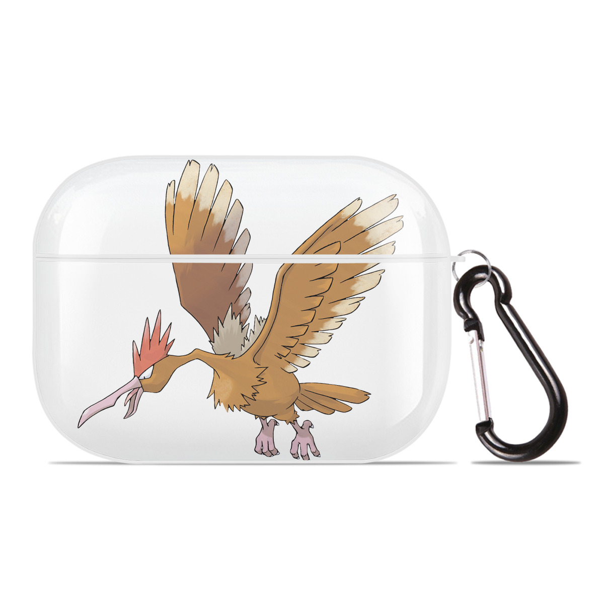 （画像用） ポケットモンスター Pokémon 【AirPods Pro用】ハードシェル保護ケース 耐衝撃・防指紋・カラビナ付き商品仕様