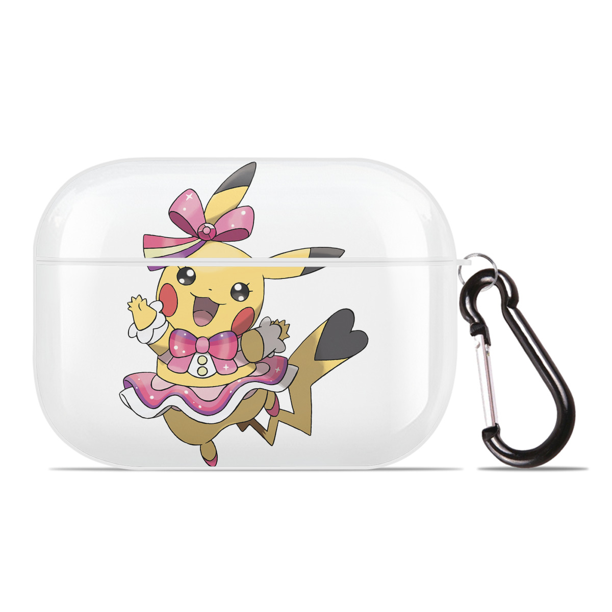（画像用） ポケットモンスター Pokémon 【AirPods Pro用】ハードシェル保護ケース 耐衝撃・防指紋・カラビナ付き商品仕様