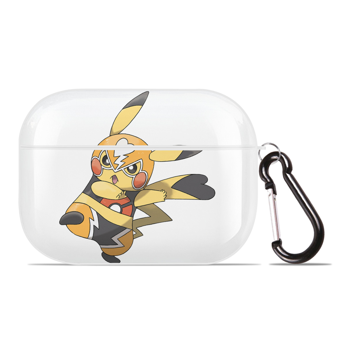 （画像用） ポケットモンスター Pokémon 【AirPods Pro用】ハードシェル保護ケース 耐衝撃・防指紋・カラビナ付き商品仕様