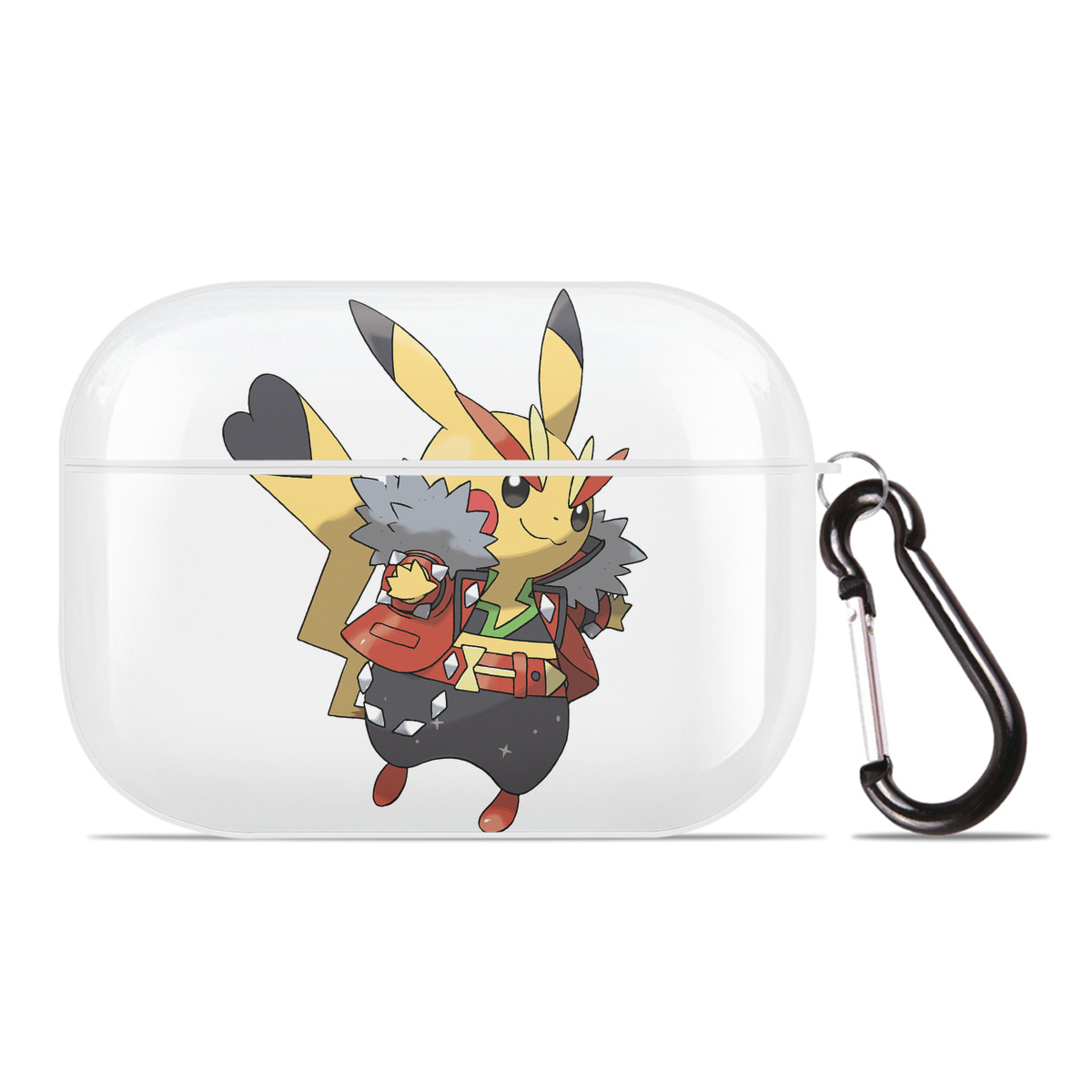 （画像用） ポケットモンスター Pokémon 【AirPods Pro用】ハードシェル保護ケース 耐衝撃・防指紋・カラビナ付き商品仕様