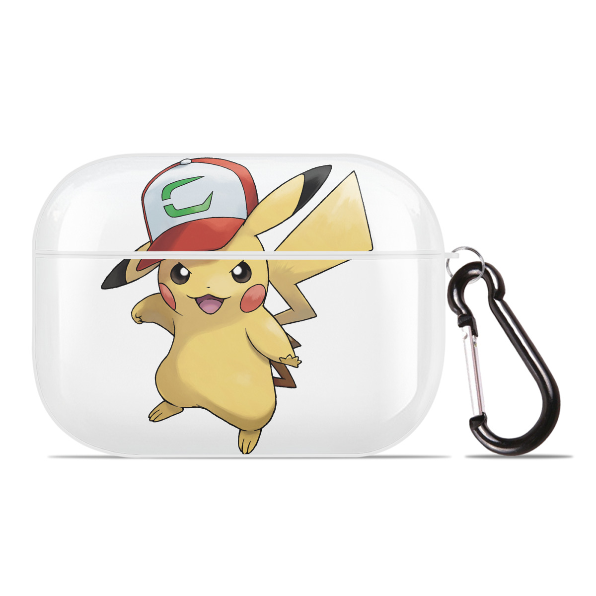 （画像用） ポケットモンスター Pokémon 【AirPods Pro用】ハードシェル保護ケース 耐衝撃・防指紋・カラビナ付き商品仕様