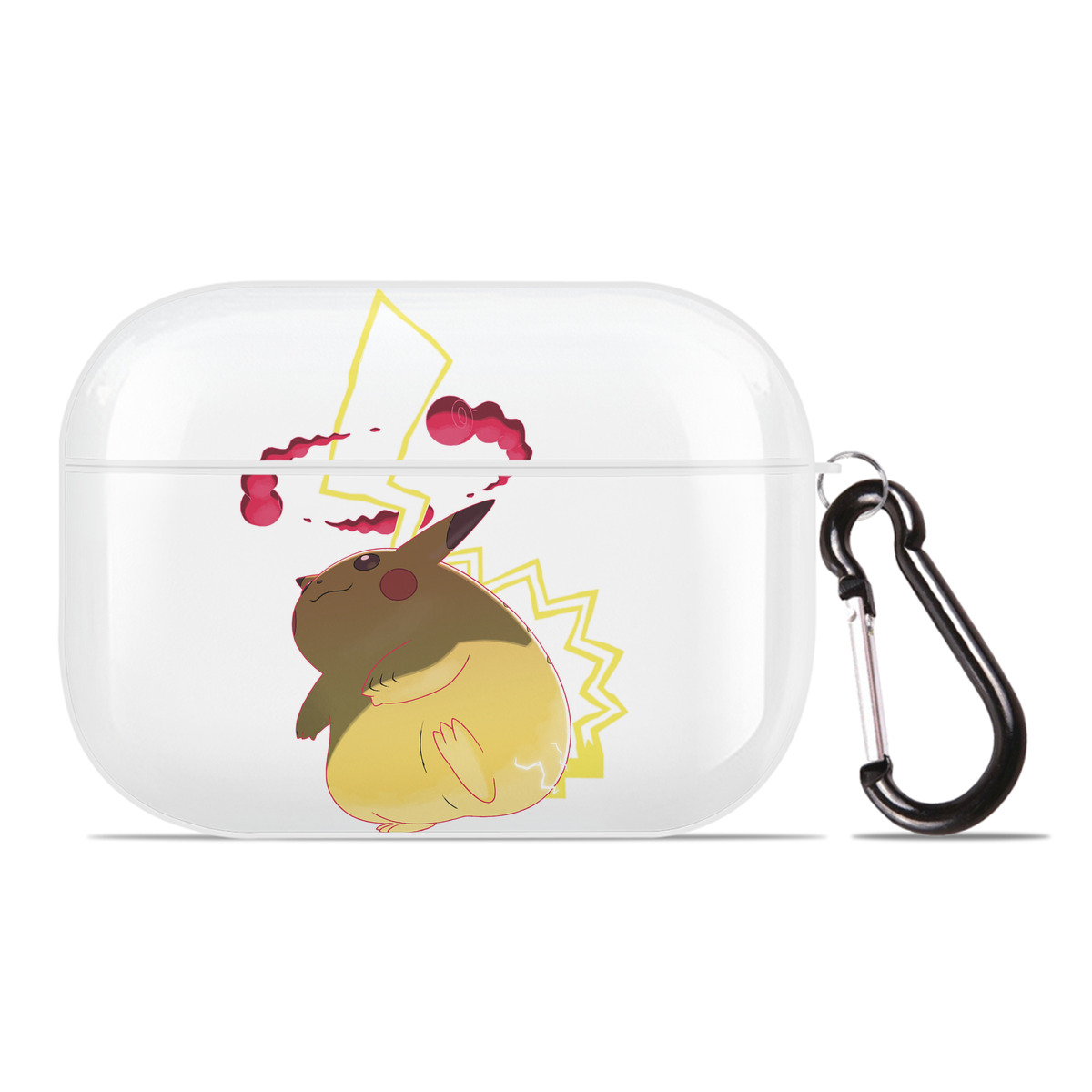 （画像用） ポケットモンスター Pokémon 【AirPods Pro用】ハードシェル保護ケース 耐衝撃・防指紋・カラビナ付き商品仕様